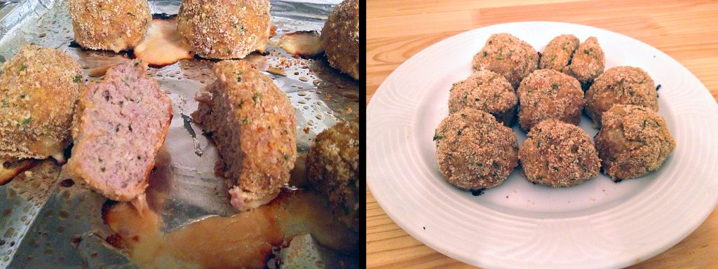 Breaded Italian Meatballs Recipe